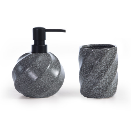 Ποτήρι Μπάνιου Nef-Nef Snail Anthracite