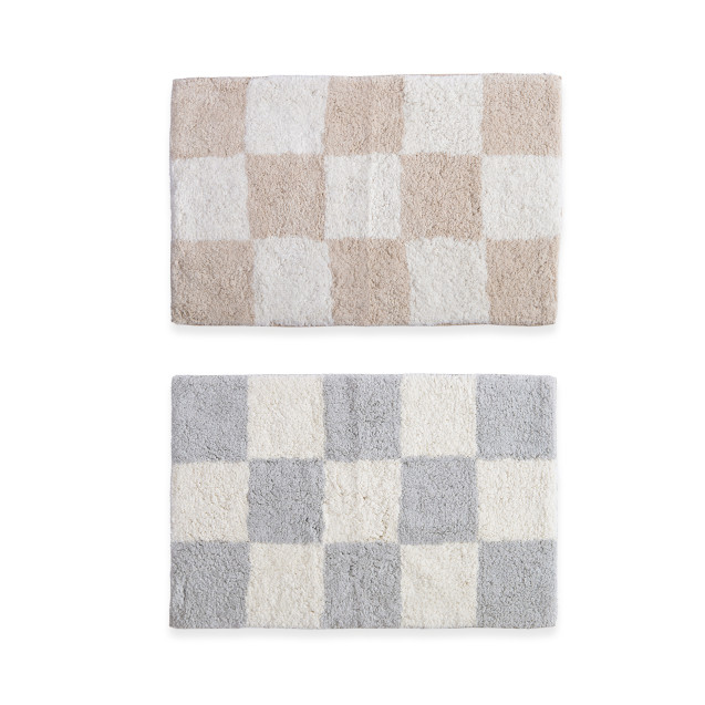 Ταπέτο Μπάνιου Nef-Nef Chess Ecru 50x80