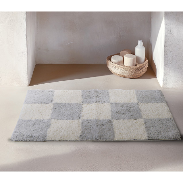 Ταπέτο Μπάνιου Nef-Nef Chess Ecru 50x80