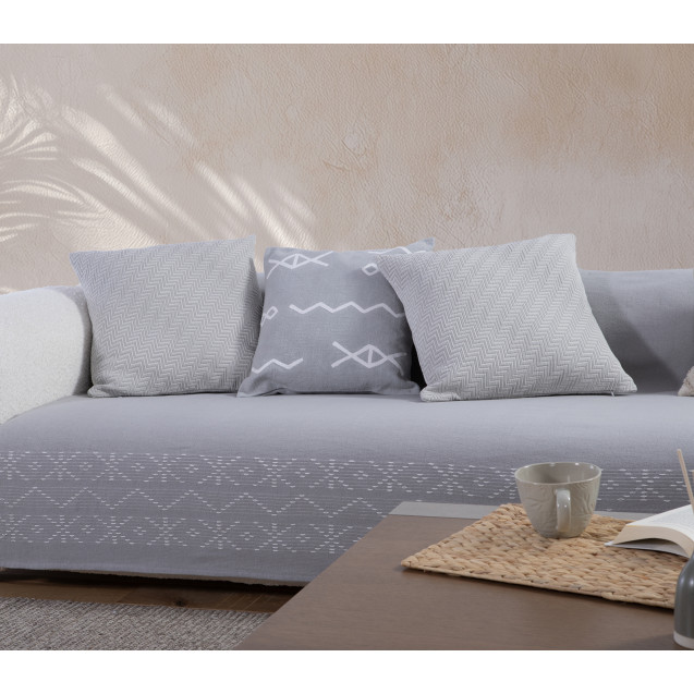 Ριχτάρι Τριθέσιου Nef-Nef Create Grey 180x300