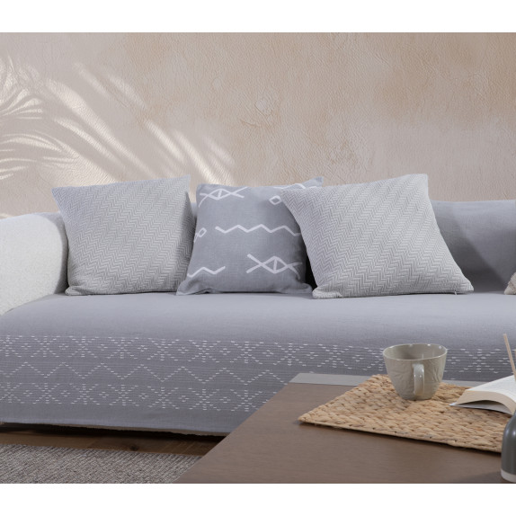 Ριχτάρι Τετραθέσιου Nef-Nef Create Grey 180x350