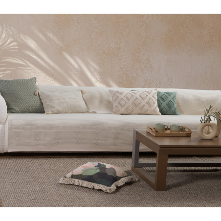 Ριχτάρι Τριθέσιου Nef-Nef Resan Beige 180x300