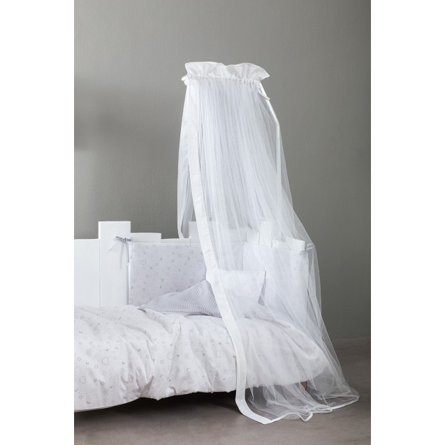 Κουνουπιέρα Nima Nappy White 180x550