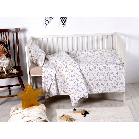 Σετ Σεντόνια Κούνιας Sb Home Dillon 120x160