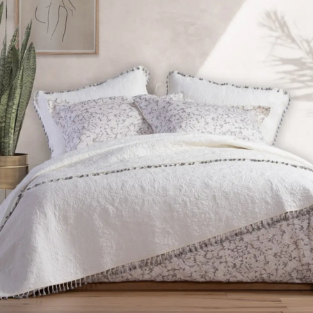  Κουβερλί Υπέρδιπλο Nef-Nef Illyria 230x240 Ecru